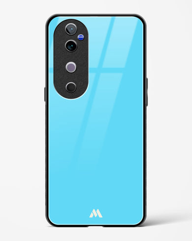 Electric Blue Rhapsody Glass Case Phone Cover (Vivo)