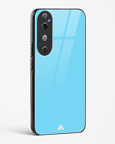 Electric Blue Rhapsody Glass Case Phone Cover (Vivo)