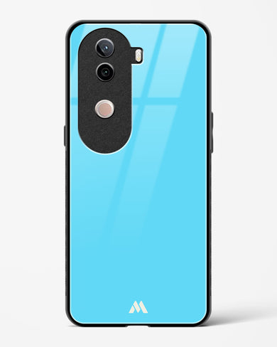 Electric Blue Rhapsody Glass Case Phone Cover (Vivo)