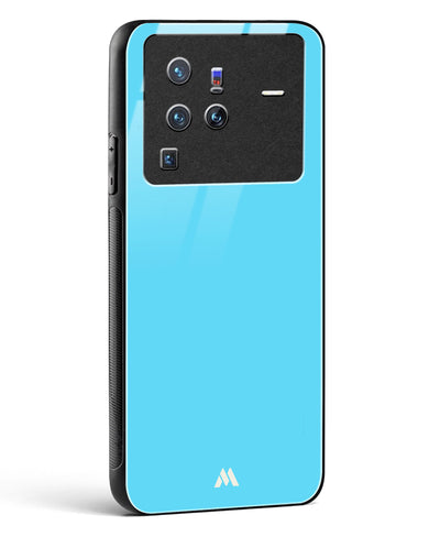 Electric Blue Rhapsody Glass Case Phone Cover-(Vivo)