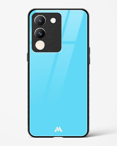 Electric Blue Rhapsody Glass Case Phone Cover (Vivo)