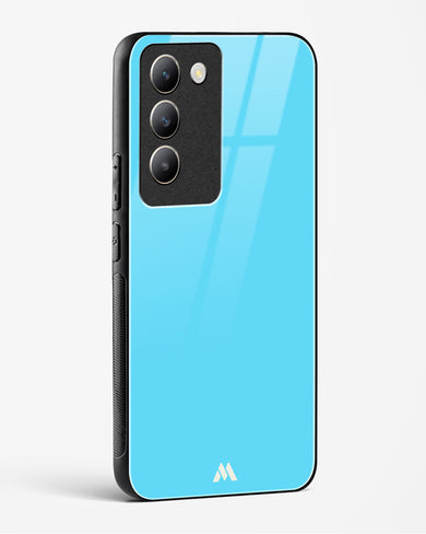 Electric Blue Rhapsody Glass Case Phone Cover (Vivo)