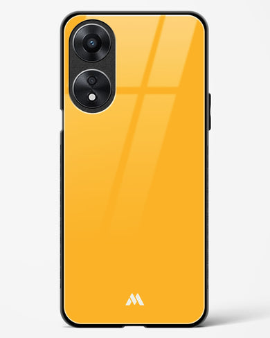 Tuscan Orange Glass Case Phone Cover (Oppo)