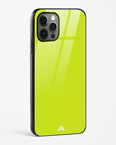 Lime Foam Glass Case Phone Cover (Apple)