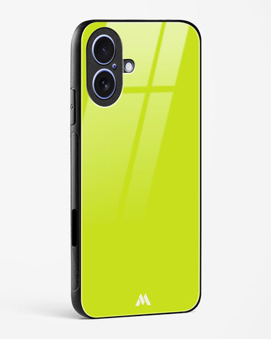 Lime Foam Glass Case Phone Cover (Apple)