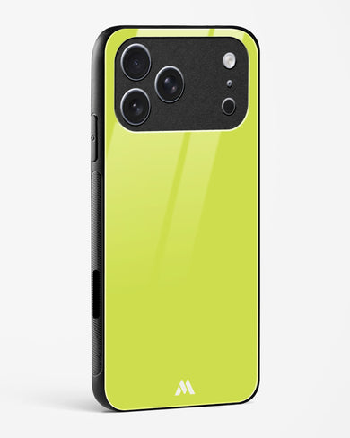 Lime Foam Glass Case Phone Cover (Apple)