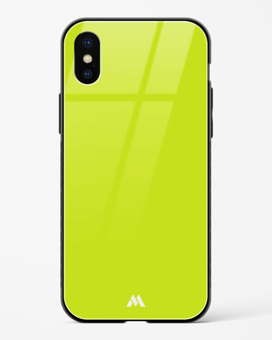 Lime Foam Glass Case Phone Cover (Apple)