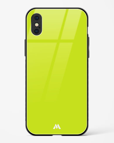 Lime Foam Glass Case Phone Cover (Apple)