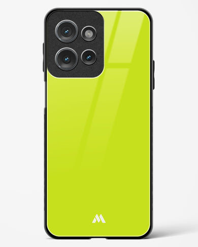 Lime Foam Glass Case Phone Cover (Motorola)