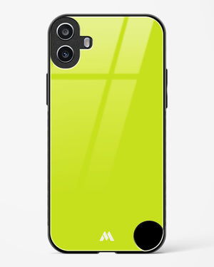 Lime Foam Glass Case Phone Cover (Nothing)