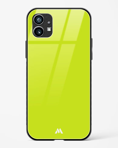 Lime Foam Glass Case Phone Cover (Nothing)