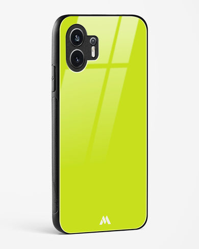 Lime Foam Glass Case Phone Cover (Nothing)