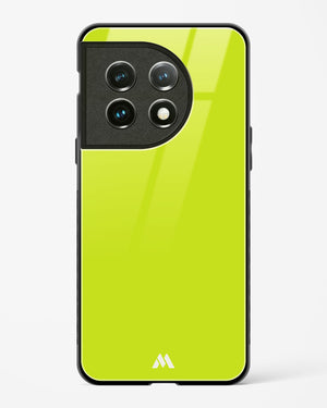 Lime Foam Glass Case Phone Cover (OnePlus)