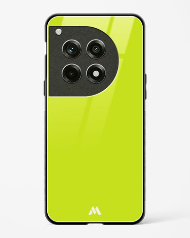 Lime Foam Glass Case Phone Cover (OnePlus)