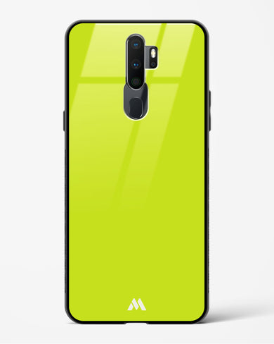 Lime Foam Glass Case Phone Cover (Oppo)