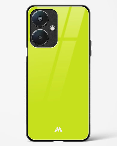 Lime Foam Glass Case Phone Cover (Oppo)