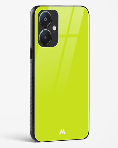 Lime Foam Glass Case Phone Cover (Oppo)