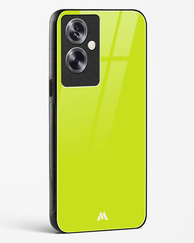 Lime Foam Glass Case Phone Cover (Oppo)