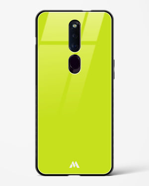 Lime Foam Glass Case Phone Cover (Oppo)