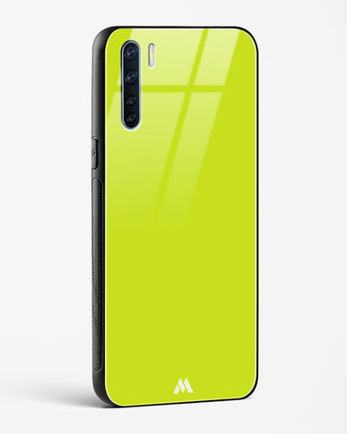 Lime Foam Glass Case Phone Cover (Oppo)