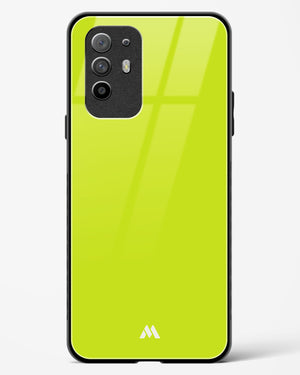 Lime Foam Glass Case Phone Cover (Oppo)