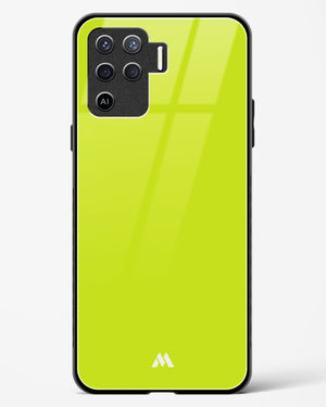 Lime Foam Glass Case Phone Cover (Oppo)