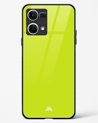 Lime Foam Glass Case Phone Cover (Oppo)