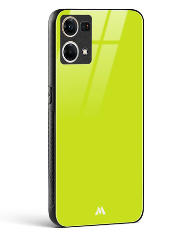 Lime Foam Glass Case Phone Cover (Oppo)