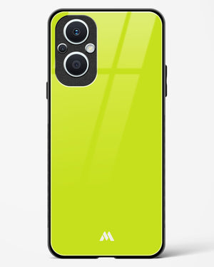 Lime Foam Glass Case Phone Cover (Oppo)