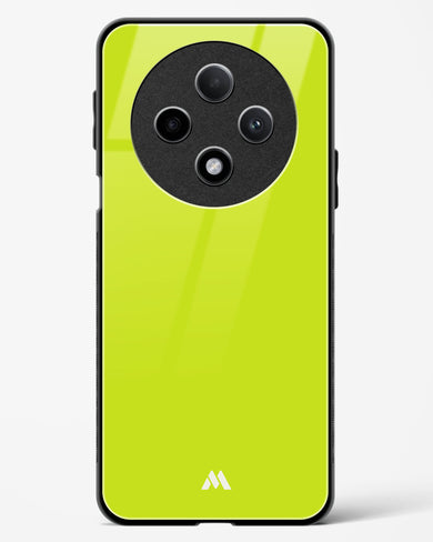 Lime Foam Glass Case Phone Cover (Oppo)