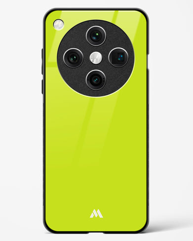 Lime Foam Glass Case Phone Cover (Oppo)