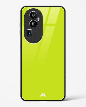 Lime Foam Glass Case Phone Cover (Oppo)