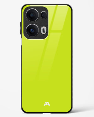 Lime Foam Glass Case Phone Cover (Oppo)