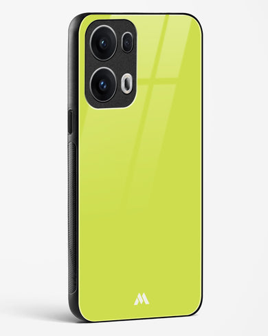 Lime Foam Glass Case Phone Cover (Oppo)