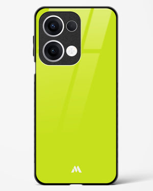 Lime Foam Glass Case Phone Cover (Oppo)