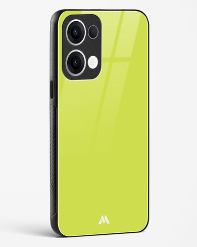 Lime Foam Glass Case Phone Cover (Oppo)