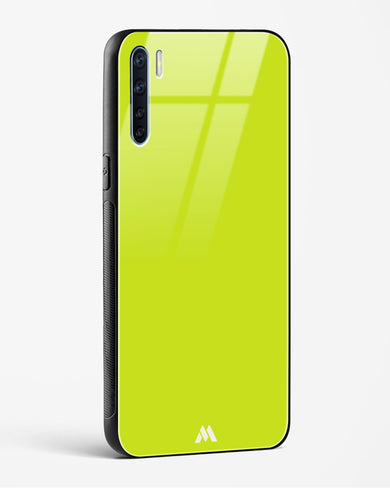 Lime Foam Glass Case Phone Cover (Oppo)