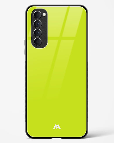 Lime Foam Glass Case Phone Cover (Oppo)