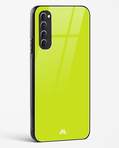 Lime Foam Glass Case Phone Cover (Oppo)