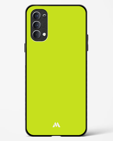 Lime Foam Glass Case Phone Cover (Oppo)