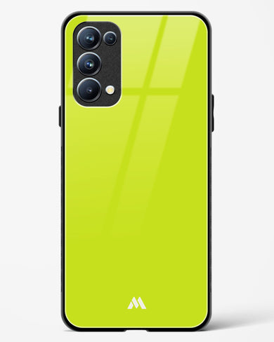 Lime Foam Glass Case Phone Cover (Oppo)