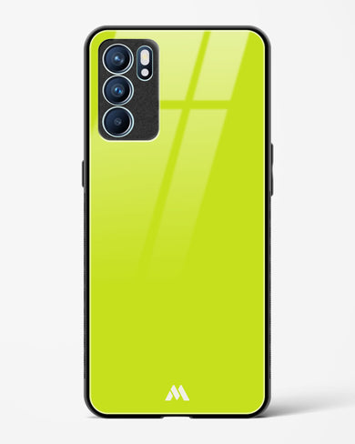 Lime Foam Glass Case Phone Cover (Oppo)