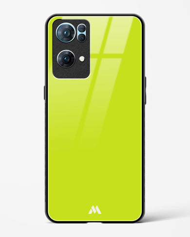 Lime Foam Glass Case Phone Cover (Oppo)