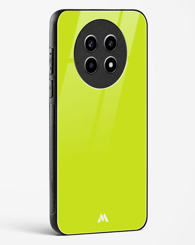 Lime Foam Glass Case Phone Cover (Realme)