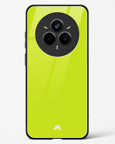 Lime Foam Glass Case Phone Cover (Realme)