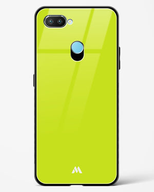 Lime Foam Glass Case Phone Cover-(Realme)