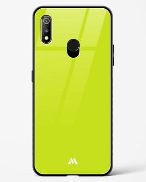 Lime Foam Glass Case Phone Cover-(Realme)