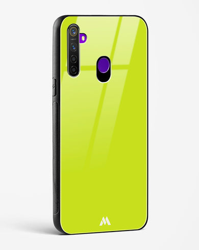 Lime Foam Glass Case Phone Cover-(Realme)