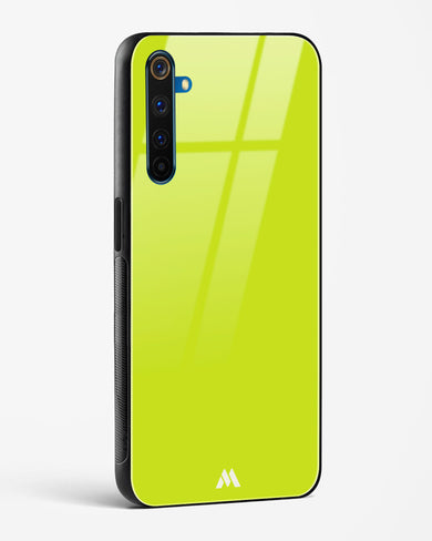 Lime Foam Glass Case Phone Cover-(Realme)