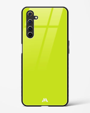 Lime Foam Glass Case Phone Cover-(Realme)